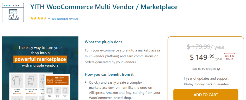 YITH WooCommerce Multivendor plugin
