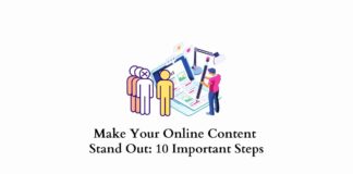 make your online content stand out