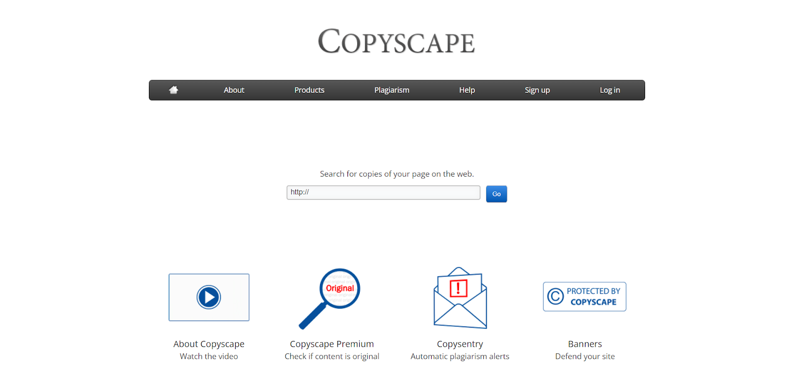 Use Copyscape to detect plagiarism