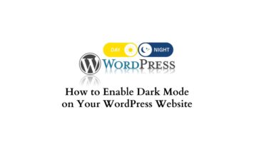 How to Enable Dark Mode on your WordPress Website