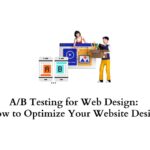 A/B testing for web design