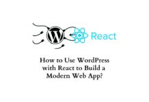 How to use WordPress with React