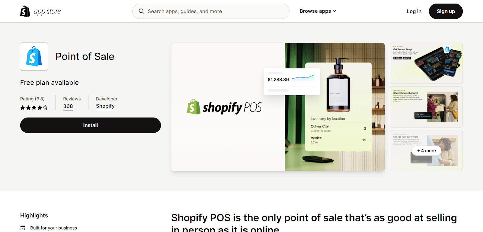 Point of Sale by Shopify