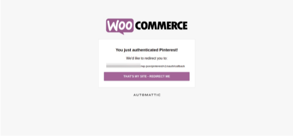 Redirect to WooCommerce