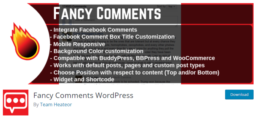 Fancy Comments WordPress