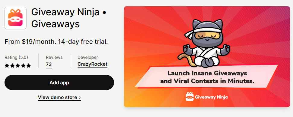 Giveaway Ninja
