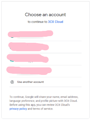 choose your preferred Gmail account