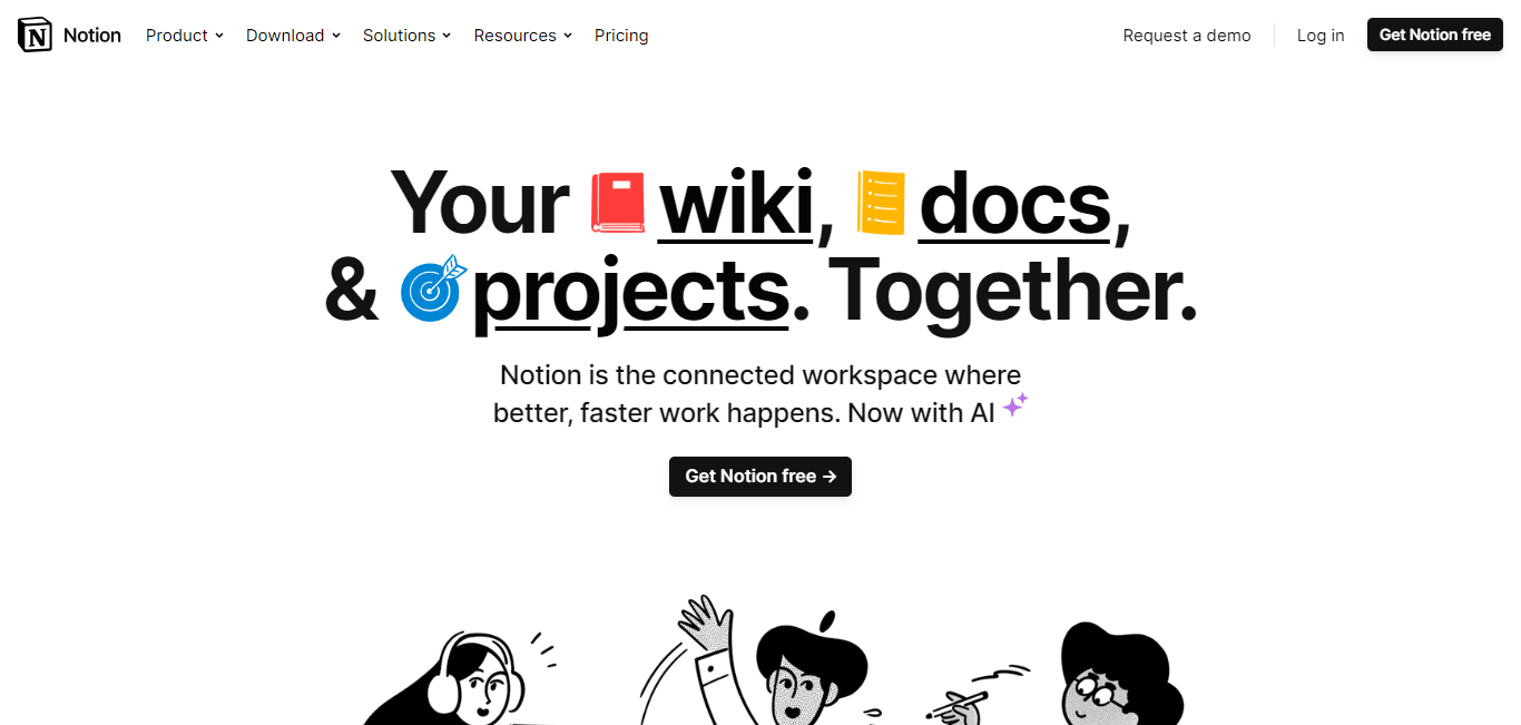 Your connected workspace for wiki, docs & projects