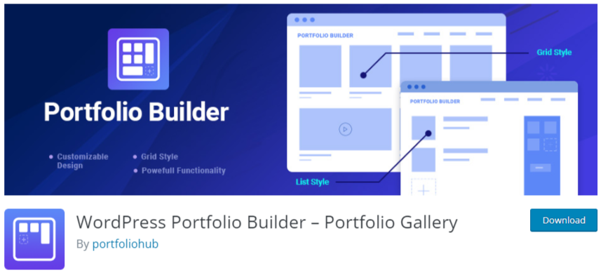 WordPress Portfolio Builder