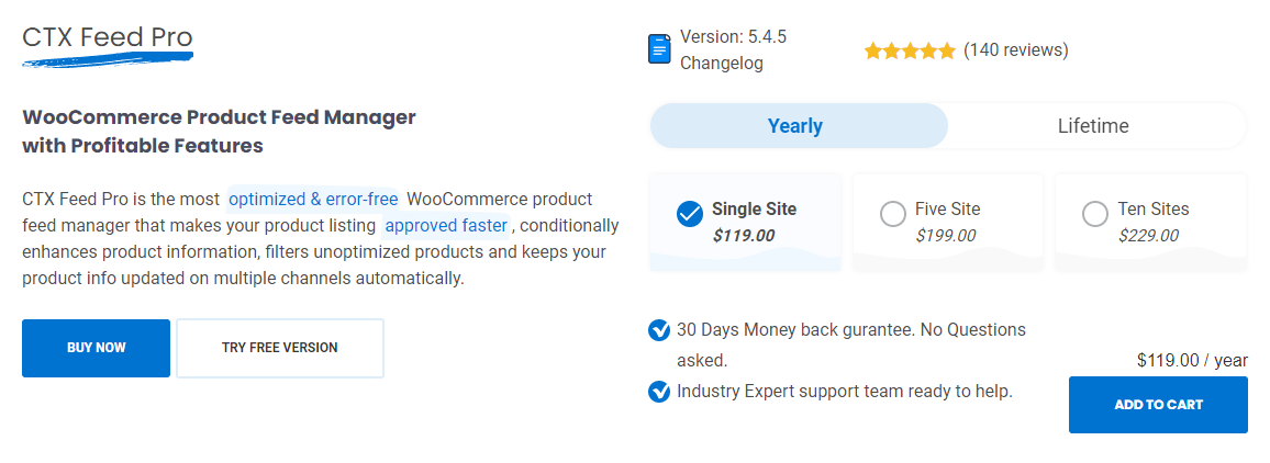 CTX Feed - WooCommerce Product Feed Manager Plugin