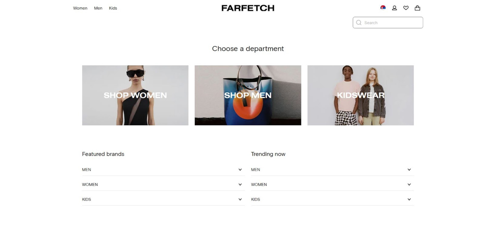 Farfetech homepage