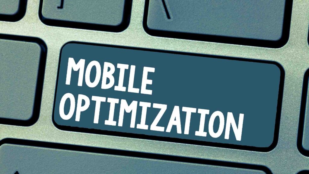 Mobile optimisation