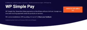 WP Simple Pay