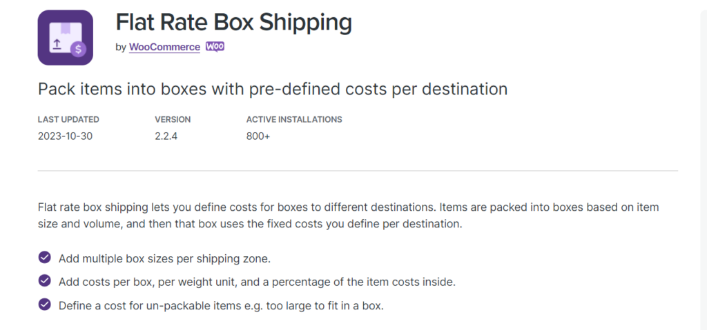 flat rate box shipping