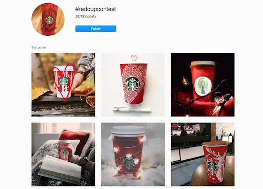 Starbucks' Red Cup Contest