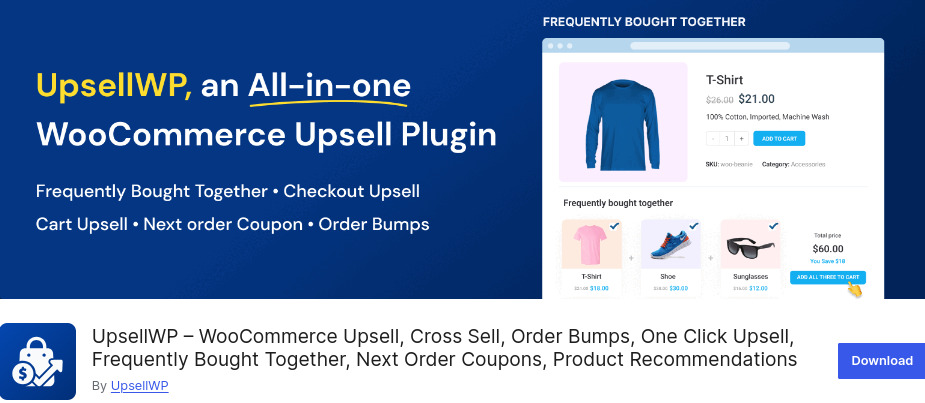 Upsell WooCommerce Up Sell Plugin