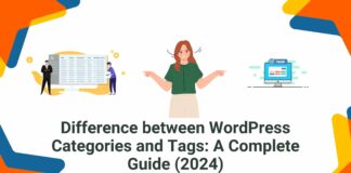 WordPress Categories and tags