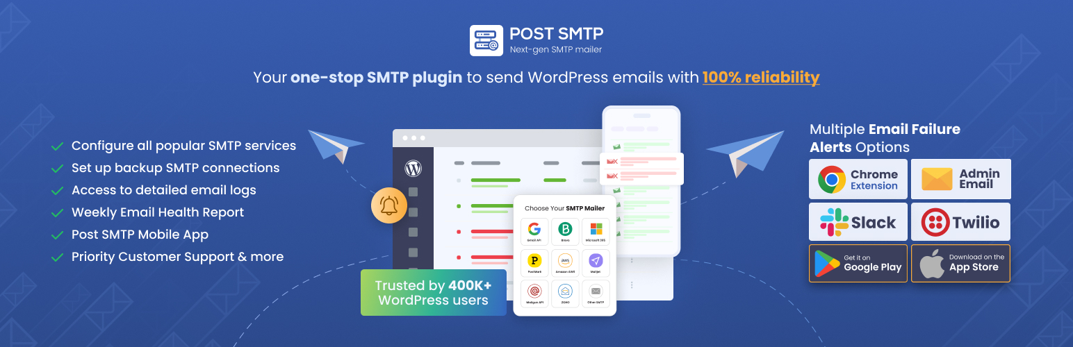 Post SMTP plugin
