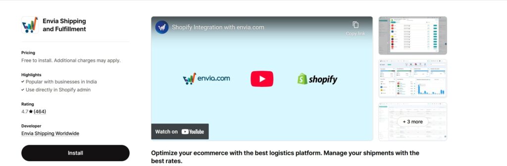 Envia Shipping and Fulfilment