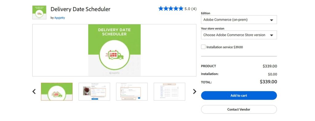 Delivery Date Scheduler