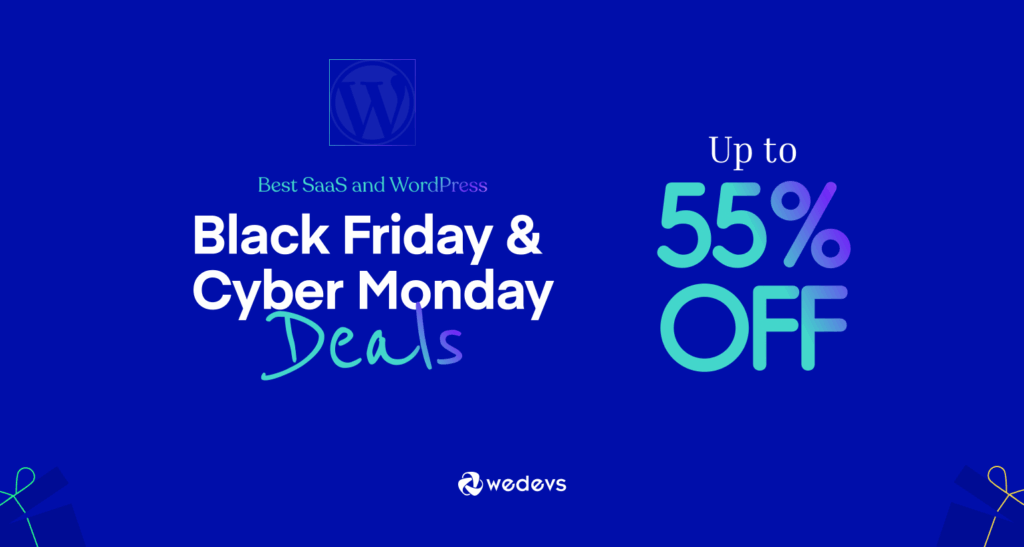 weDevs BFCM Discount Banner