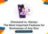 Omnisend vs. Klaviyo: The Most Important Features for Businesses of Any Size Omnisend vs. Klaviyo The Most Important Features for Businesses of Any Size