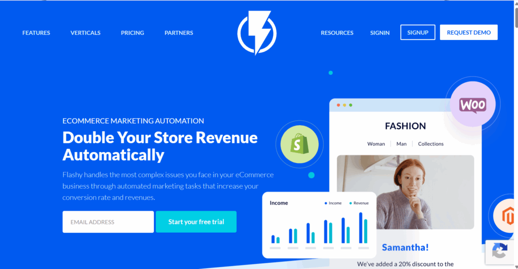 Flashy HomePage
