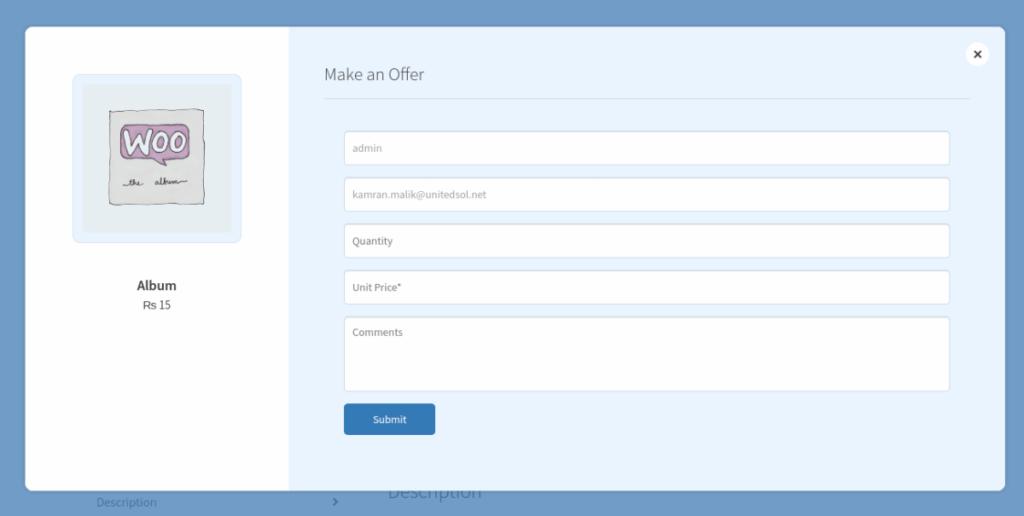 Offer Your Price for WooCommerce