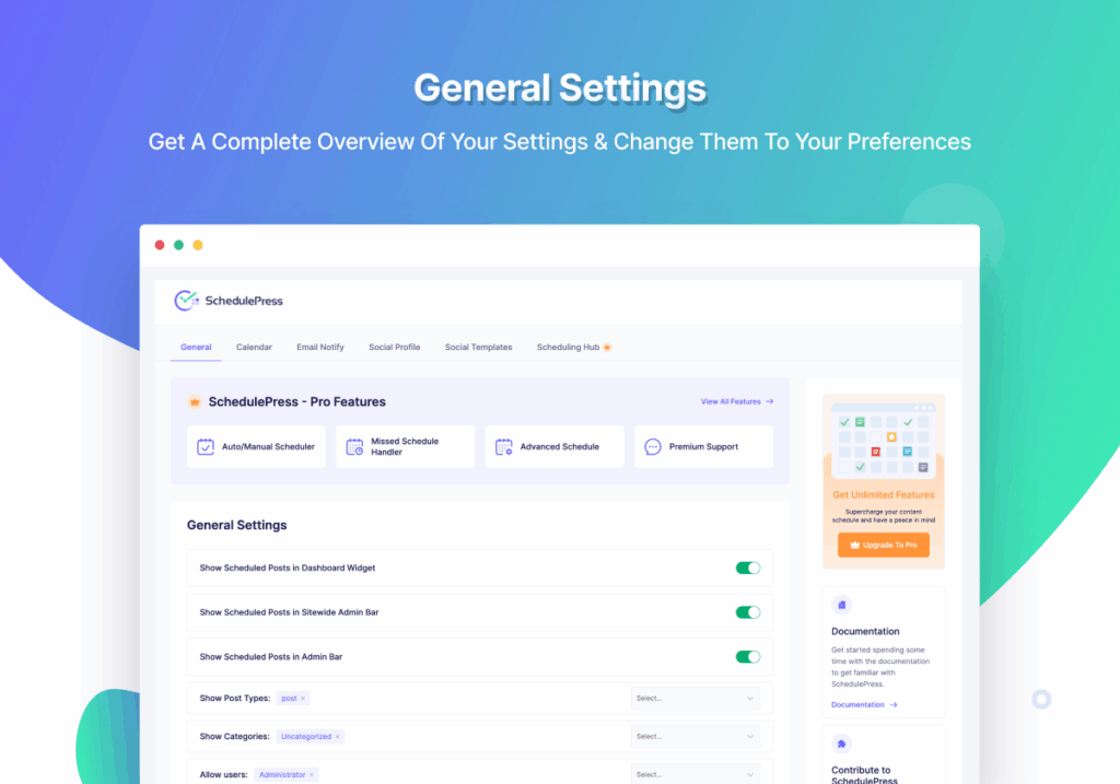 SchedulePress: Best editorial calendar planner for WordPress