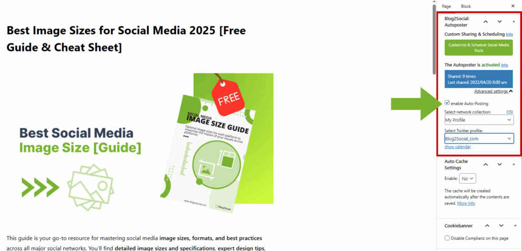 Blog2Social: Best freemium auto-poster with an editorial calendar