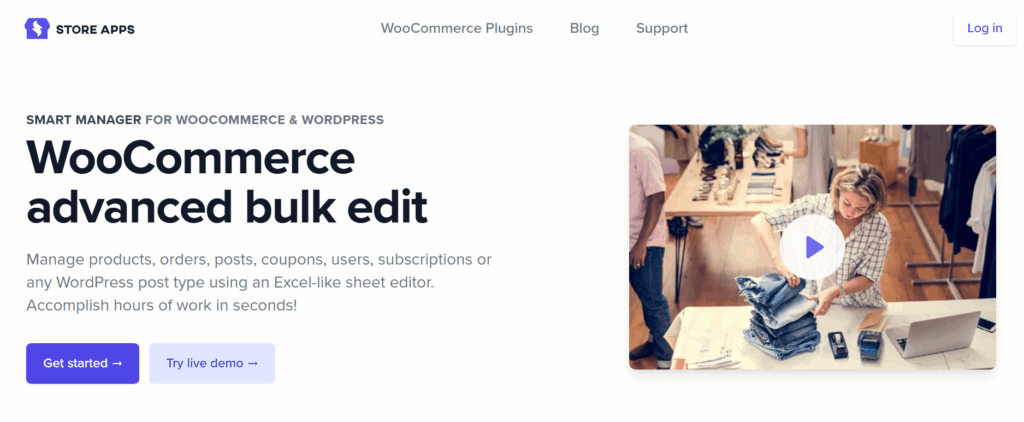 Smart Manager page