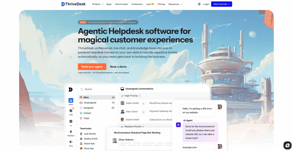 ThriveDesk WordPress helpdesk plugin