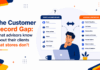 The customer record gap