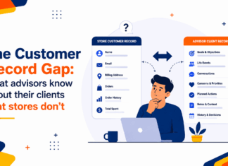 The customer record gap: what advisors know about their clients that stores don’t The customer record gap