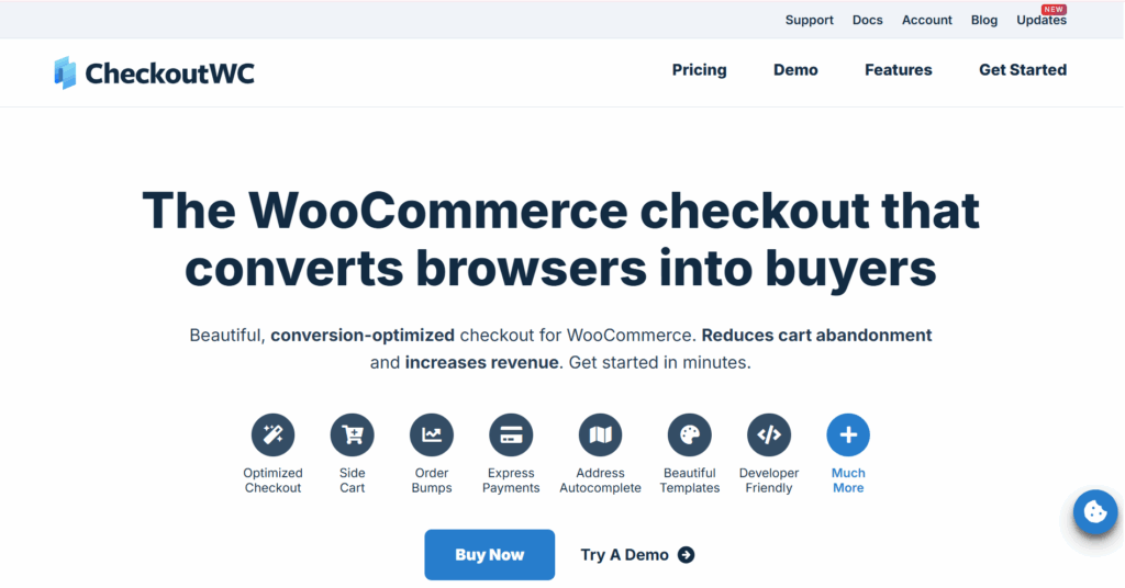 CheckoutWC  page