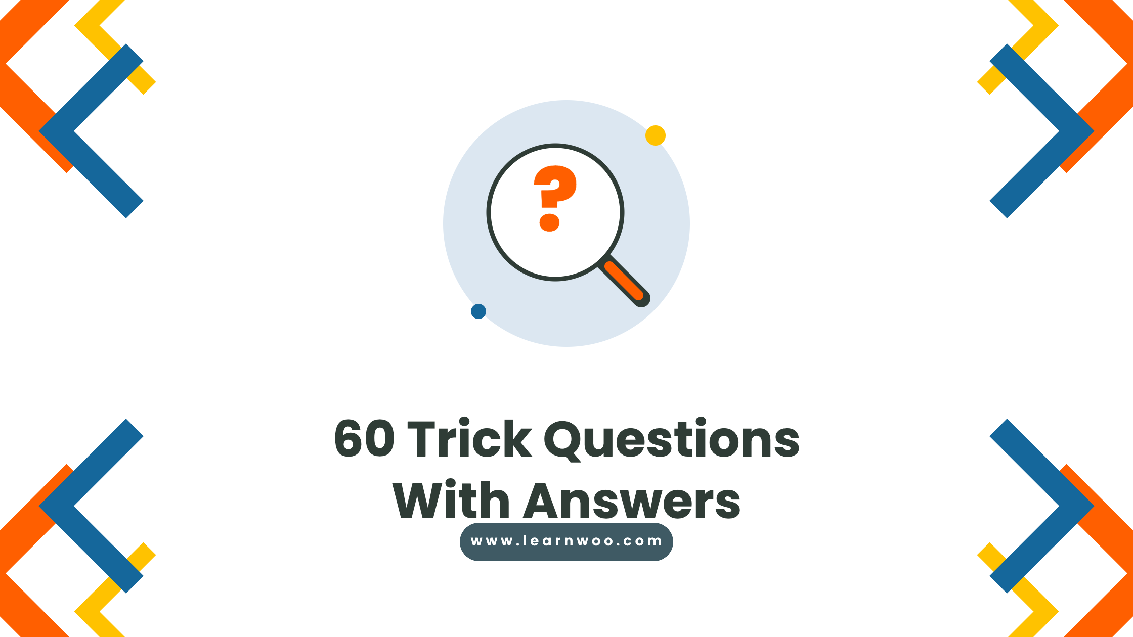 60 Trick Questions With Answers That Fool Almost Everyone - LearnWoo