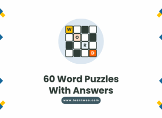 60 Word Puzzles With Answers (Anagrams, Rebus, Word Ladders & More)